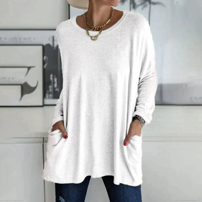 Katrin | Tunique avec poches avant blouse