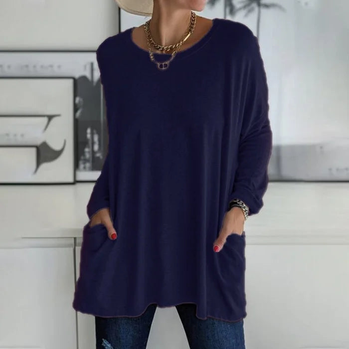 Katrin | Tunique avec poches avant blouse