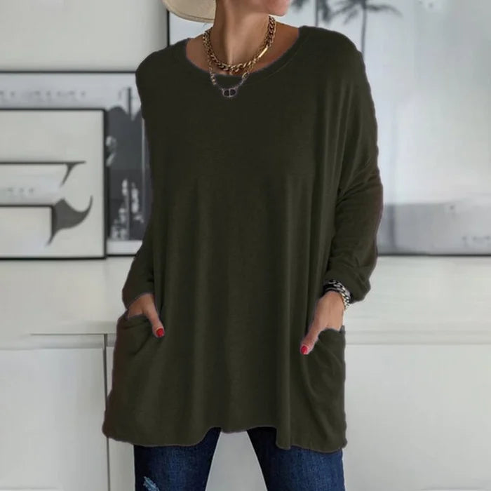 Katrin | Tunique avec poches avant blouse