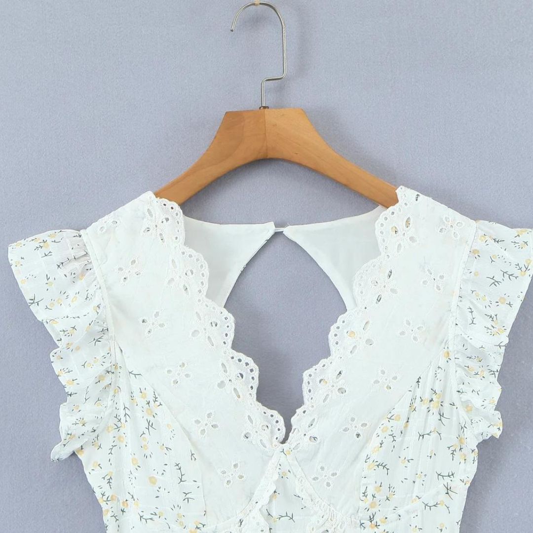 Heidi | Robe Minikleid avec Broderie