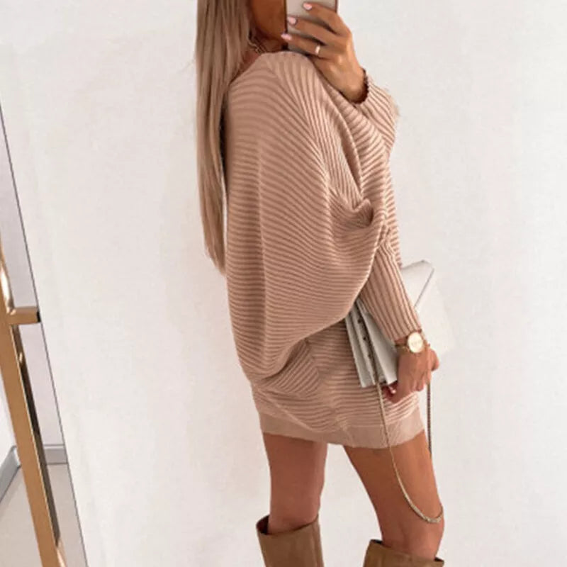 Katharina | Robe mini élégante à manches longues