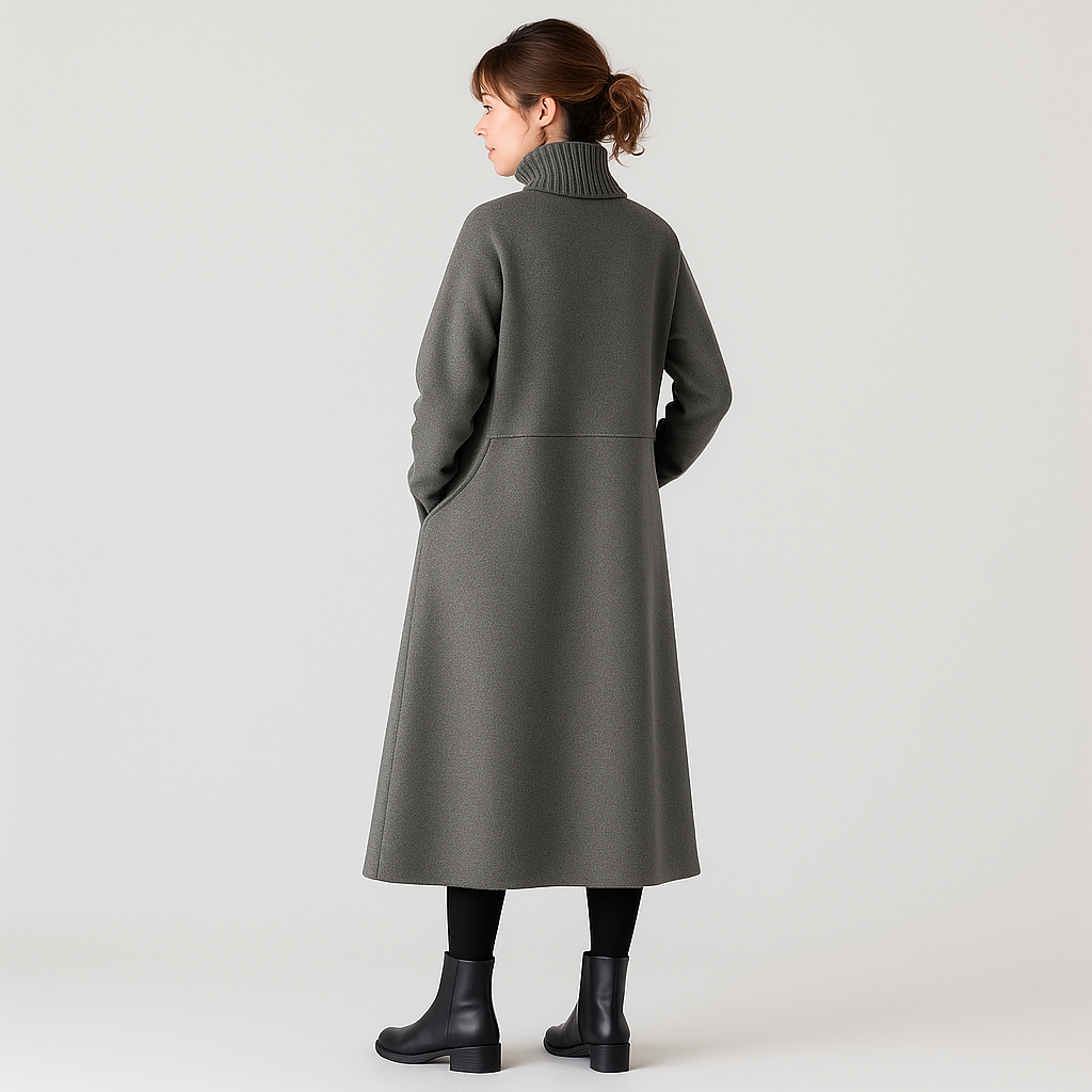 Helene | Robe tricotée avec poches