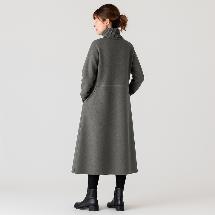 Helene | Robe tricotée avec poches