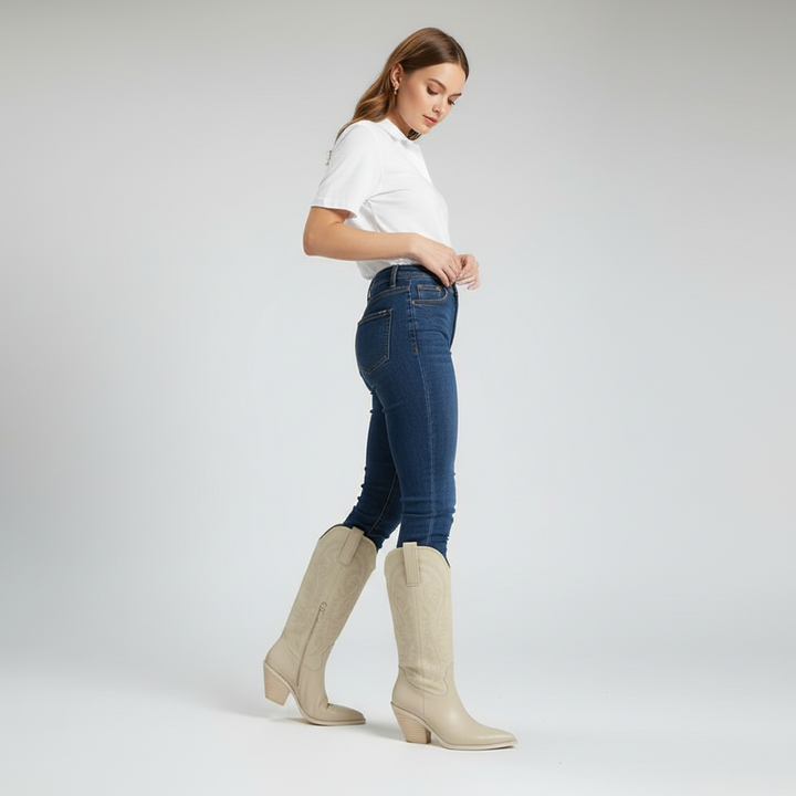 Greta | Bottes de cowboy pour femmes, hauteur genou