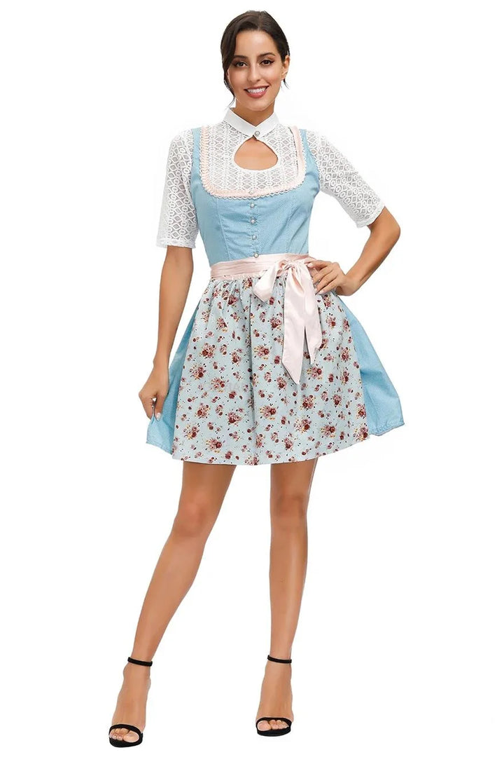 Robe Dirndl Bavaroise pour Femmes de l'Oktoberfest