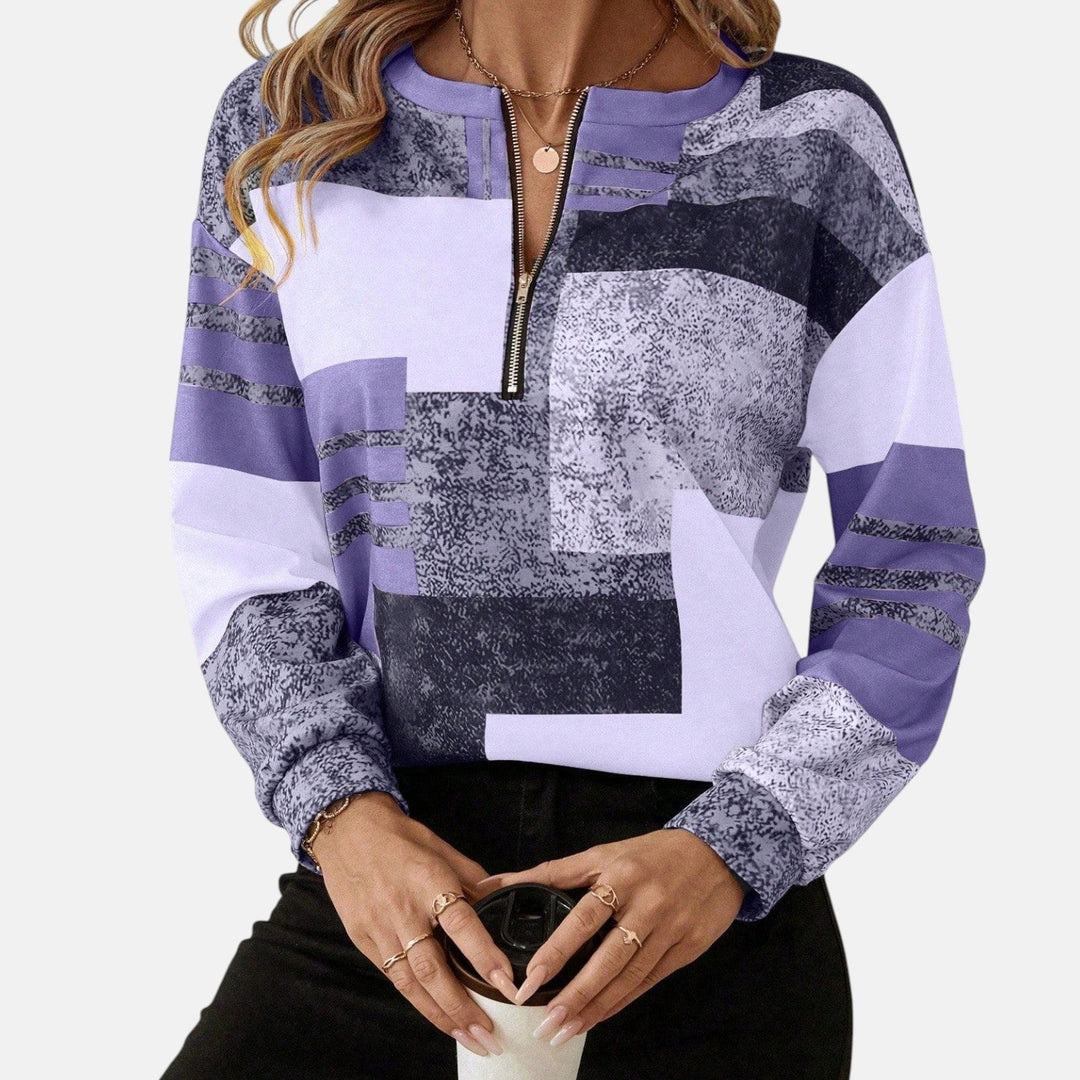 Lea | Sweat-shirt vintage pour femmes, élégant et moderne