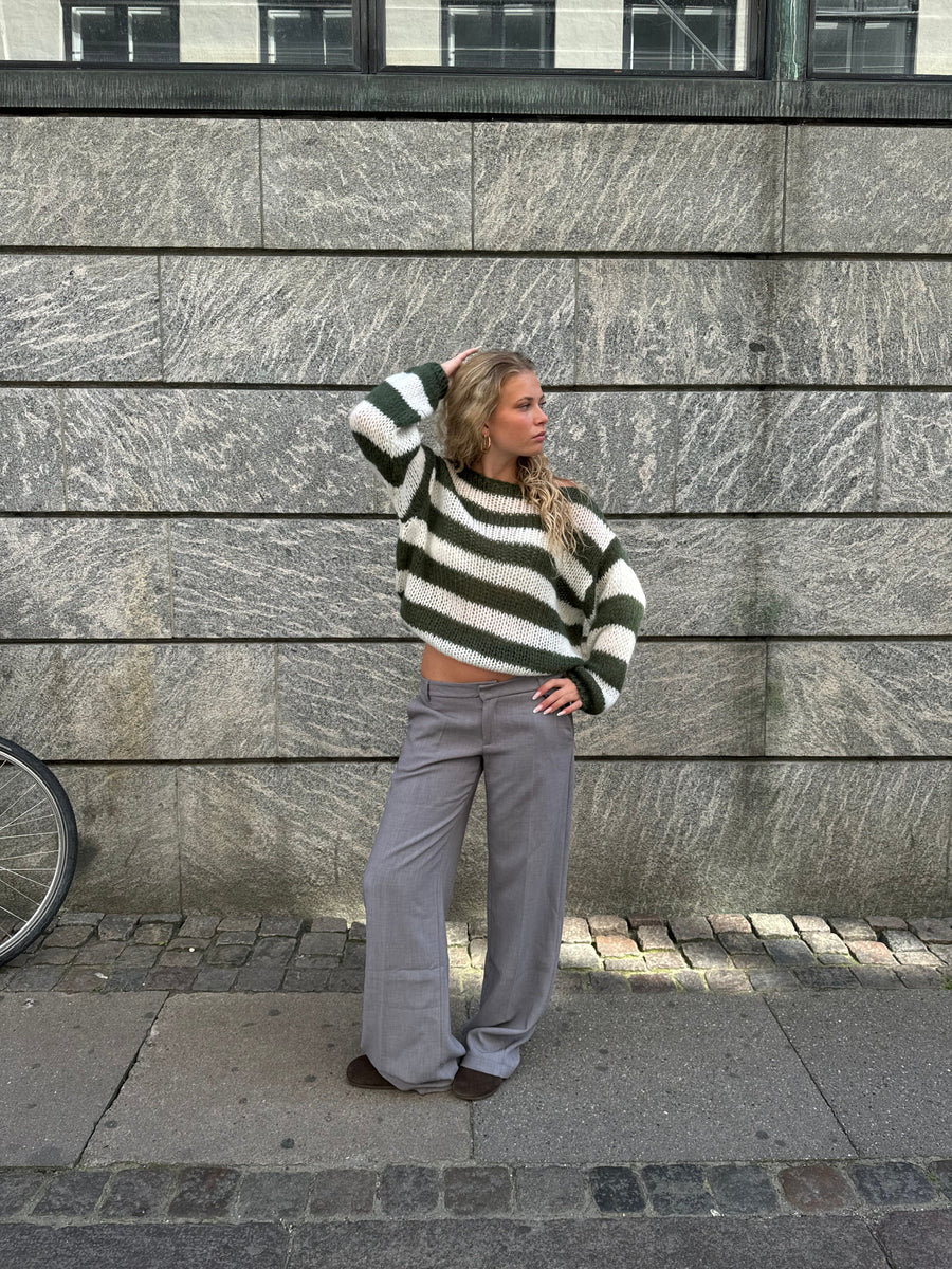 Alina | Pull en tricot rayé décontracté pour femmes