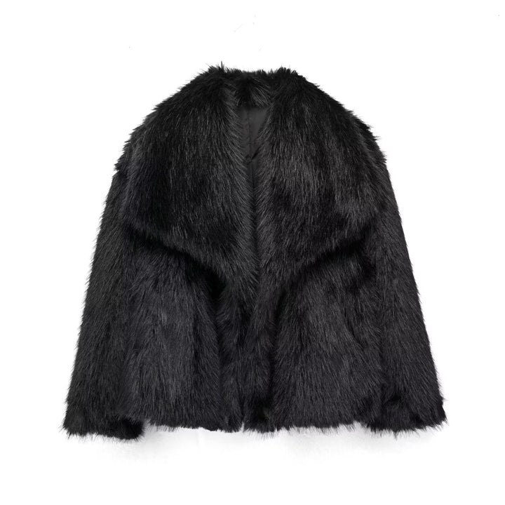 Valeria | Manteau luxueux en fausse fourrure douce pour femmes