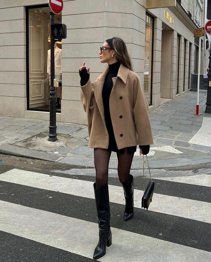 Thora | Manteau Femme Oversized Sans Effort
