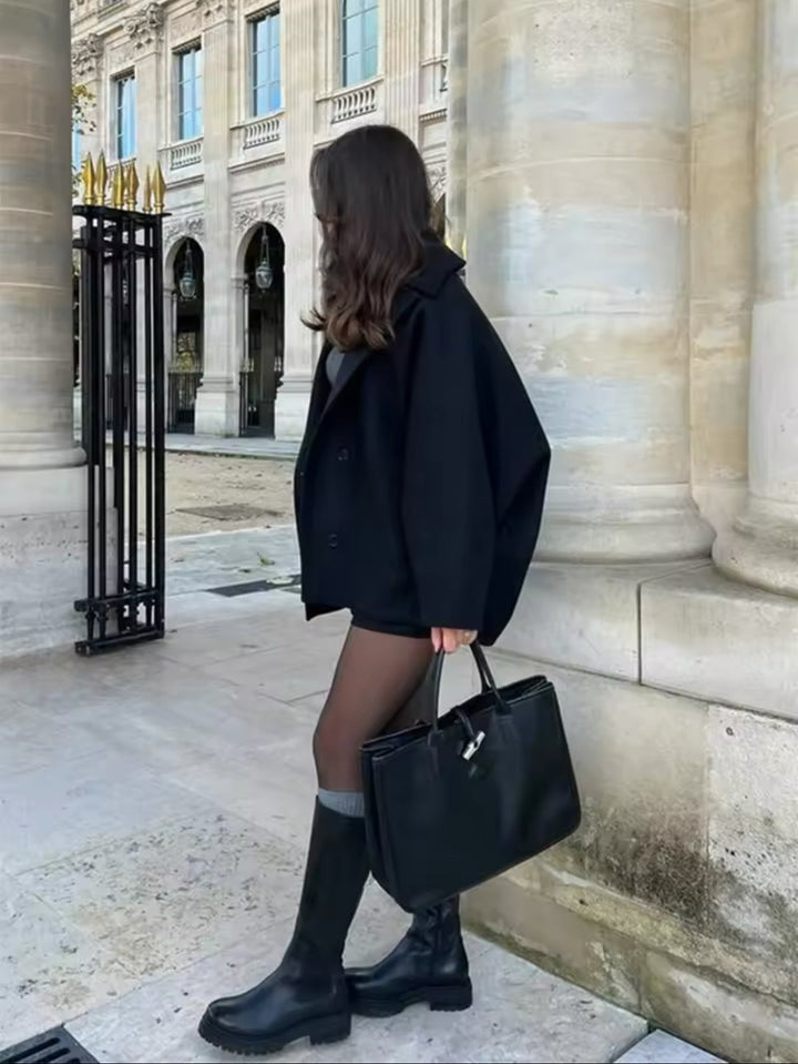 Manteau oversize camel élégant, confortable et polyvalent pour femmes