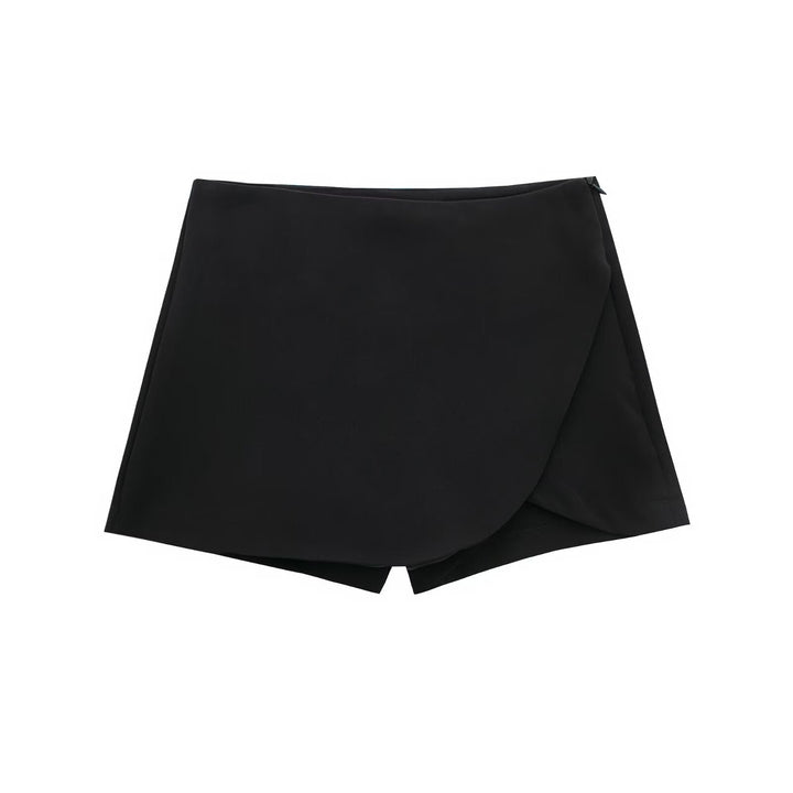 Jupe Mini avec Shorts Taille Haute pour Femmes