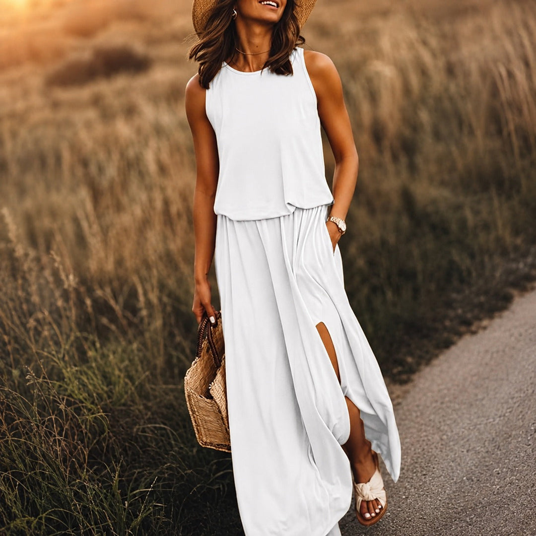 Edna - Robe maxi boho décontractée en modal