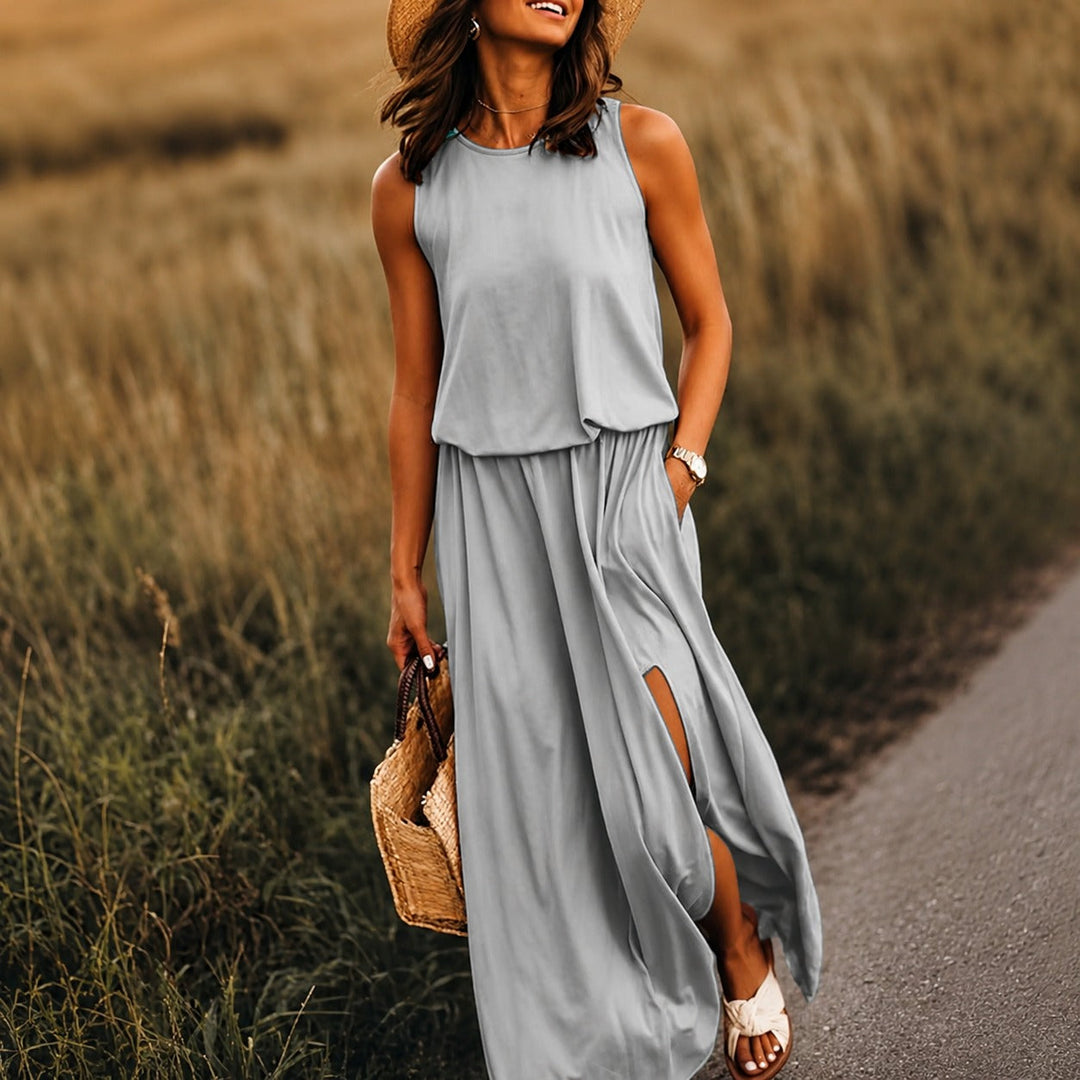 Edna - Robe maxi boho décontractée en modal