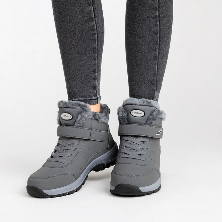 Ivy | Baskets d'hiver montantes en peluche pour femmes