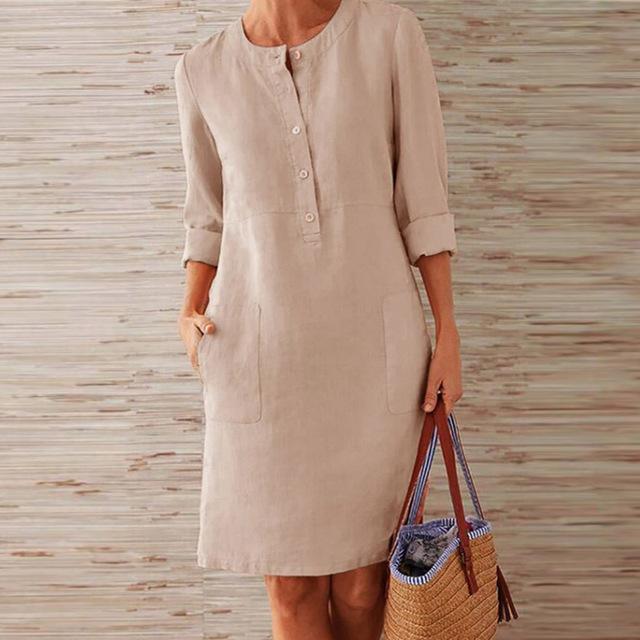 Ottilie | Chic et polyvalent robe midi pour femmes