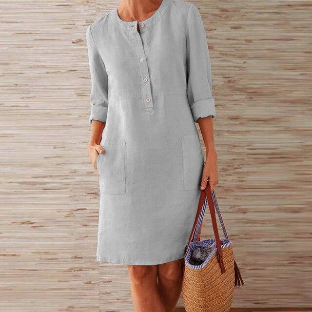 Ottilie | Chic et polyvalent robe midi pour femmes