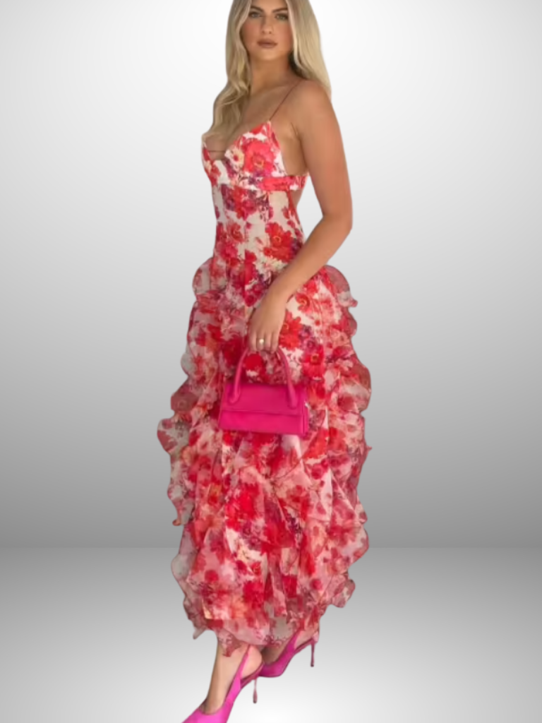 ROBE MAXI ROMANTIQUE