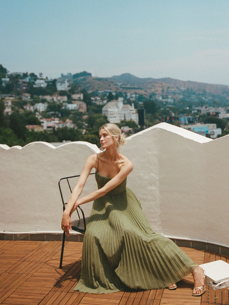 VERONIQUE | Robe Maxidress Verte