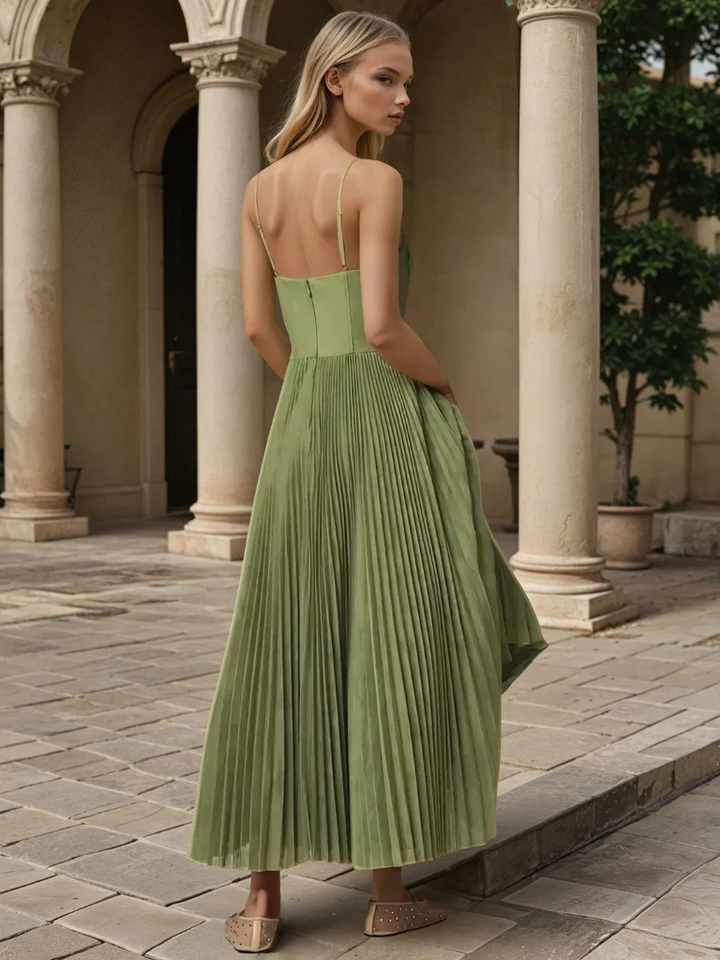 VERONIQUE | Robe Maxidress Verte