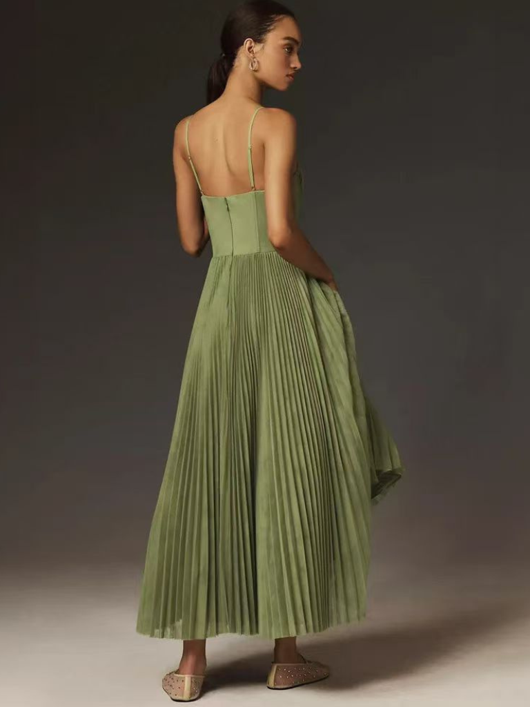 VERONIQUE | Robe Maxidress Verte