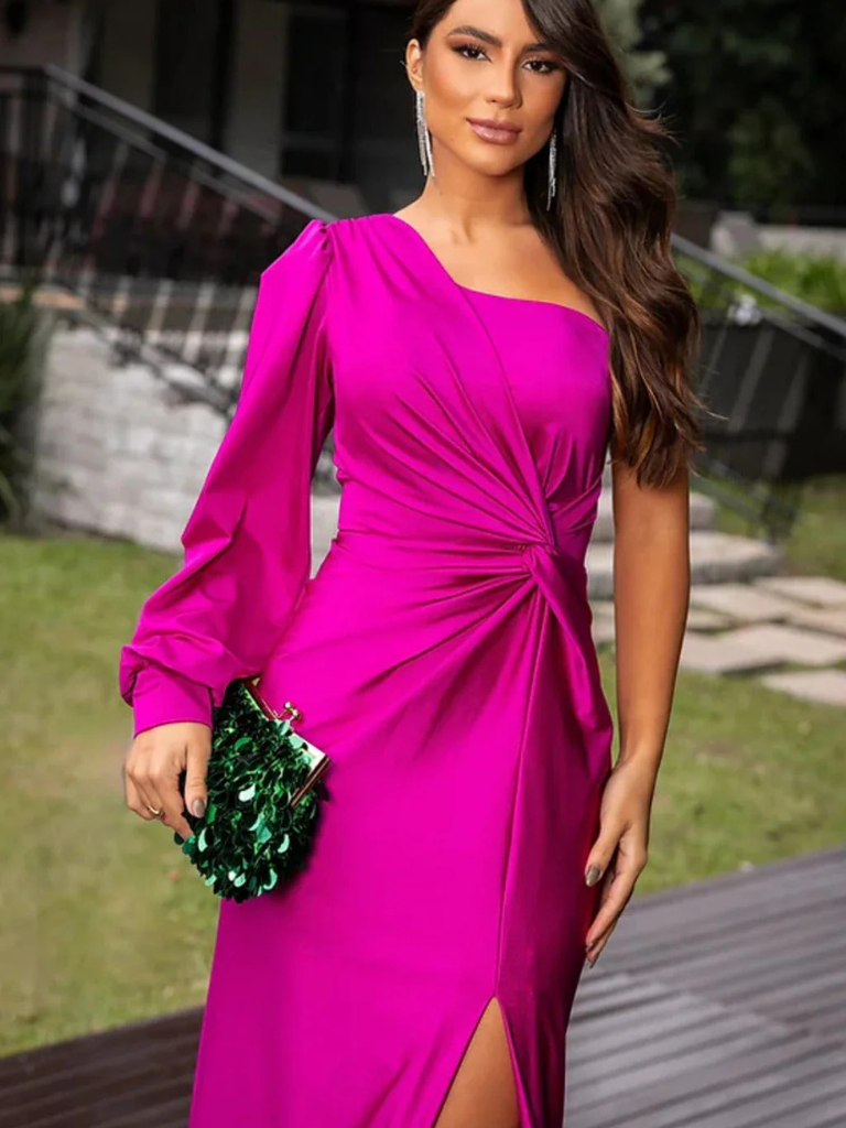 ROBE MAXI ANNA SATINNIGHT