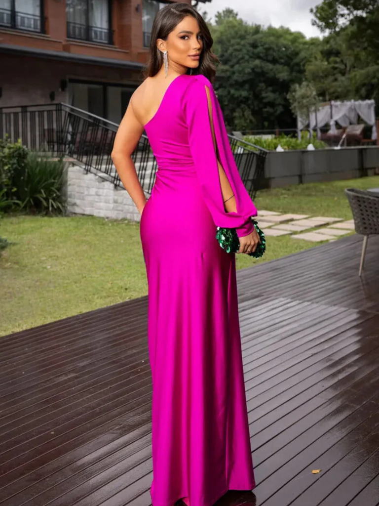 ROBE MAXI ANNA SATINNIGHT