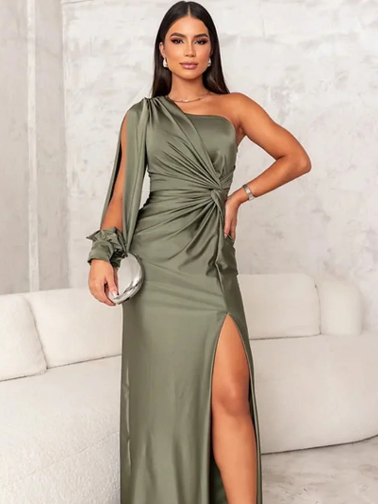 ROBE MAXI ANNA SATINNIGHT