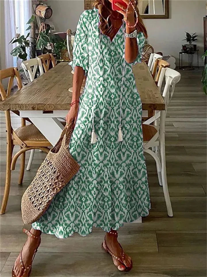 Clotilde | Robe maxi d'été légère pour femmes