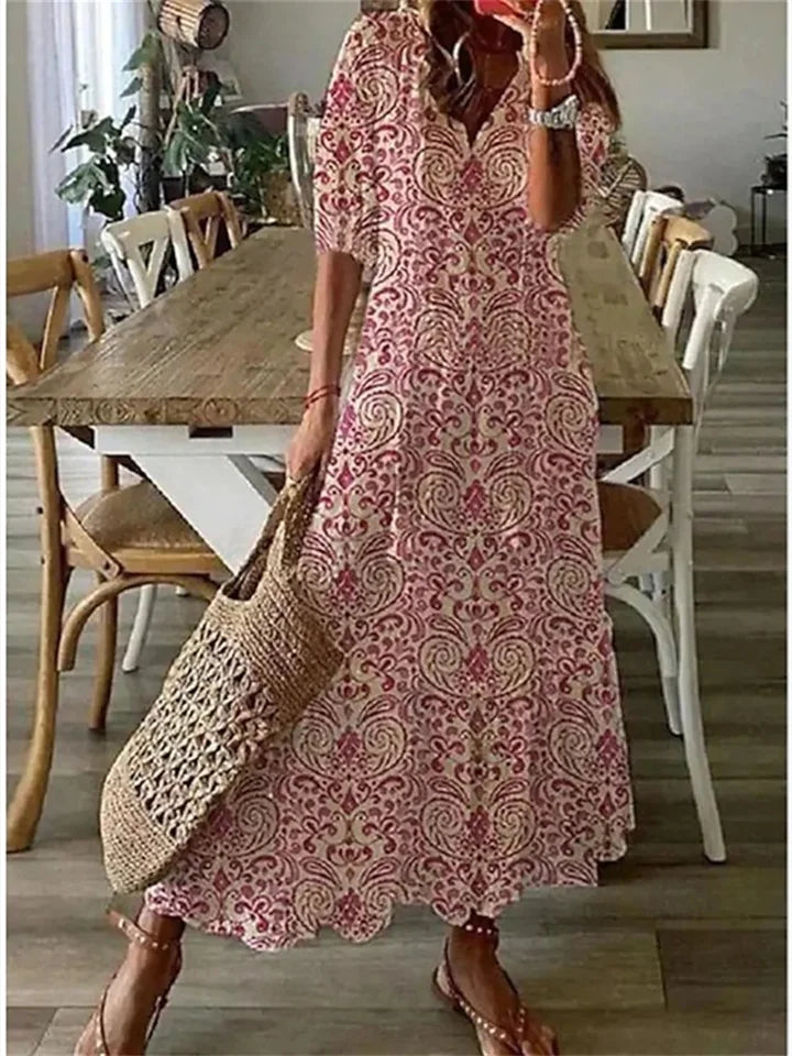 Clotilde | Robe maxi d'été légère pour femmes