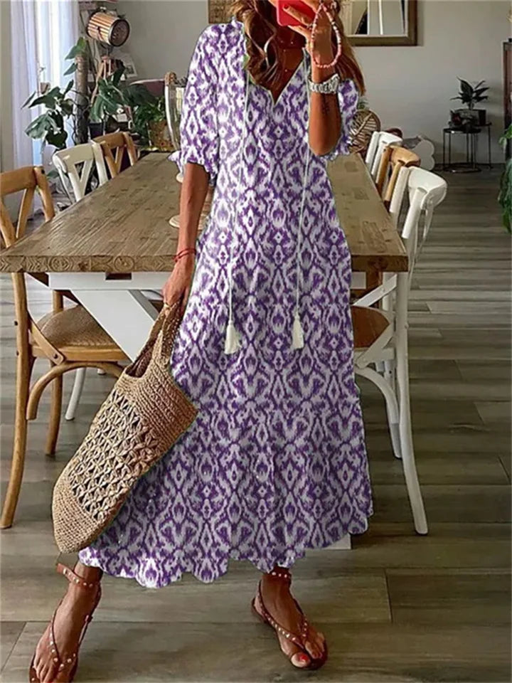 Clotilde | Robe maxi d'été légère pour femmes