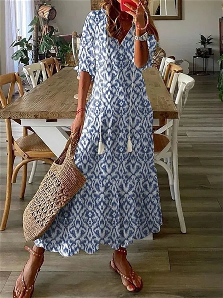 Clotilde | Robe maxi d'été légère pour femmes
