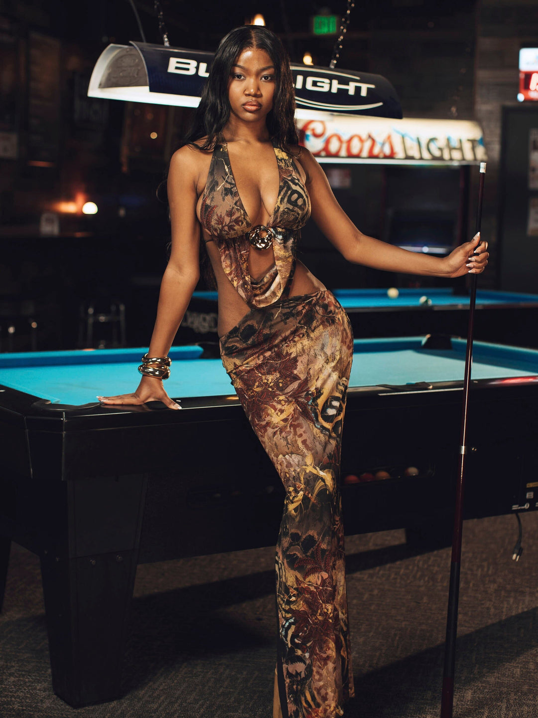 Kelli - Robe Maxi Boho Dos Nu
