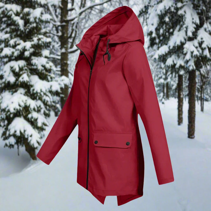 Imperméable, stylé et léger avec capuche pour femmes