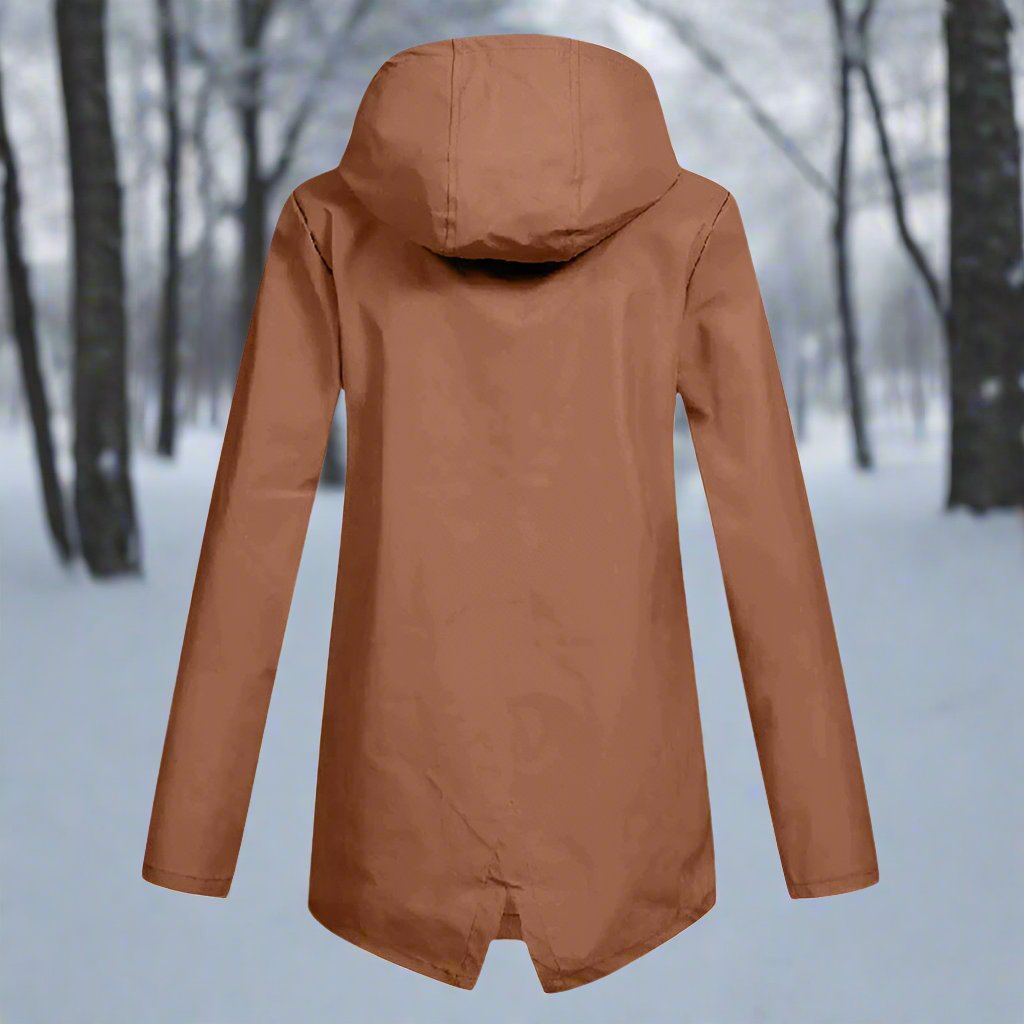 Imperméable, stylé et léger avec capuche pour femmes