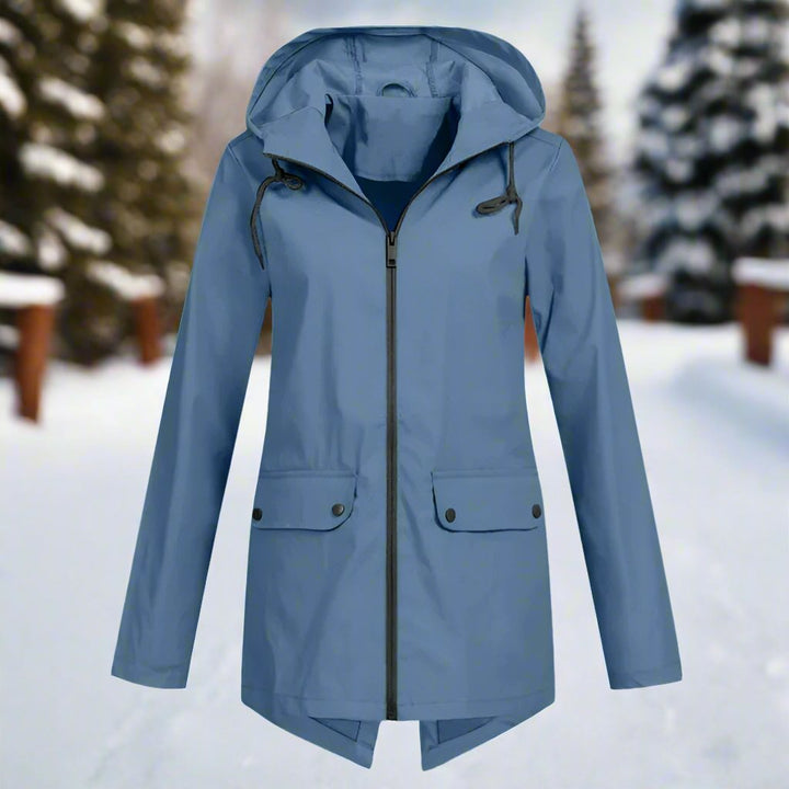 Imperméable, stylé et léger avec capuche pour femmes