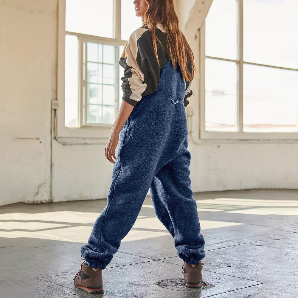 Olivie - Combinaison en Fleece Corde Réglable