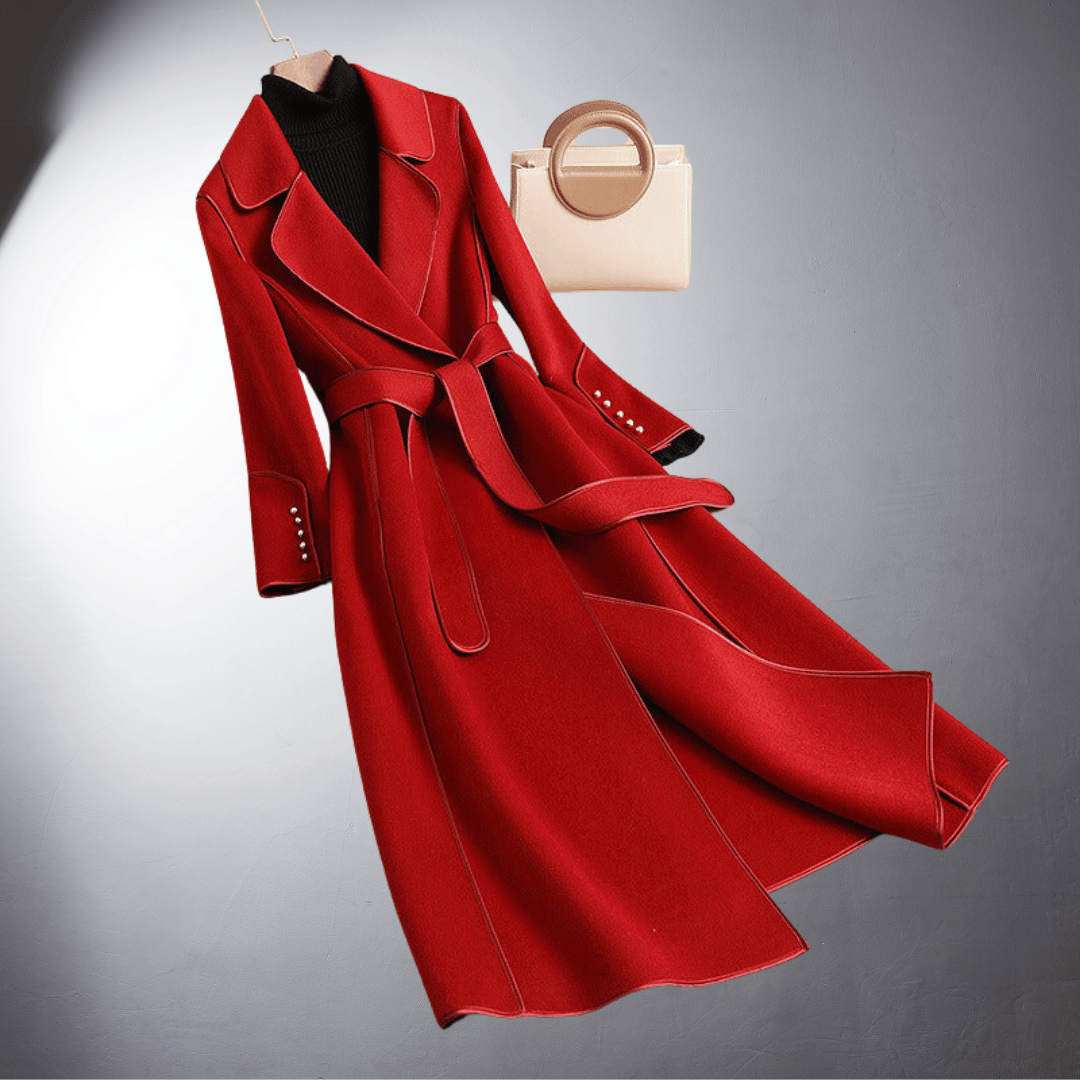 Manteau en cachemire premium fait main pour femmes