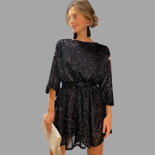 Karolin | Robe Minijupe Pailletée