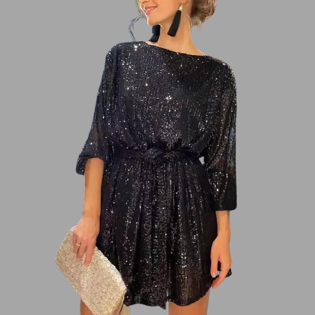 Karolin | Robe Minijupe Pailletée