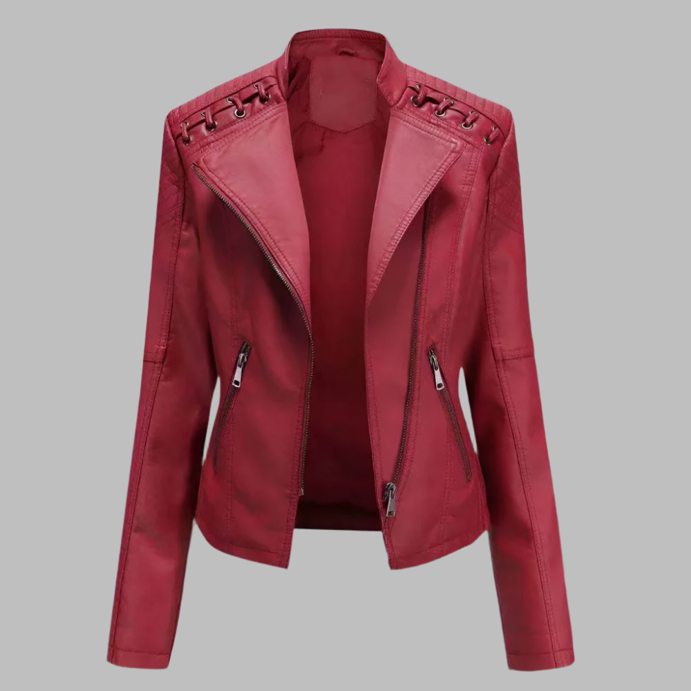 Valloré | Veste en cuir pour femmes durable