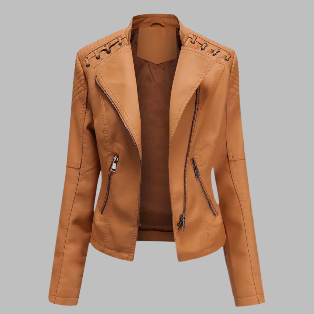 Valloré | Veste en cuir pour femmes durable