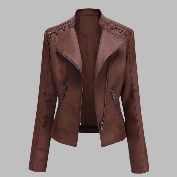 Valloré | Veste en cuir pour femmes durable