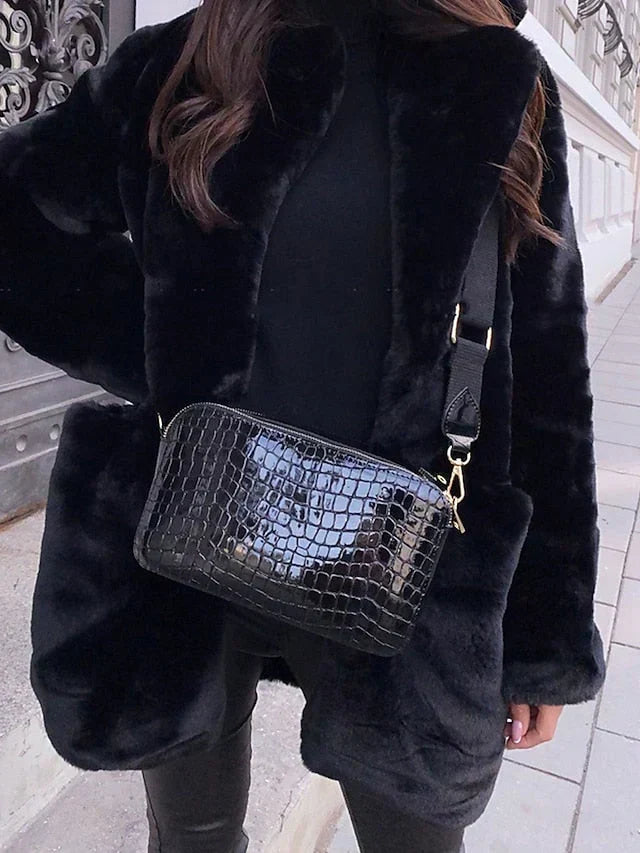 Manteau Teddy Femme Élégant | Doux et Chaud