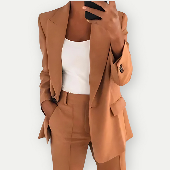 Ensemble blazer et pantalon pour femmes