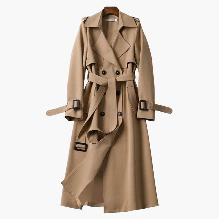Manteau Trench Long pour Femmes