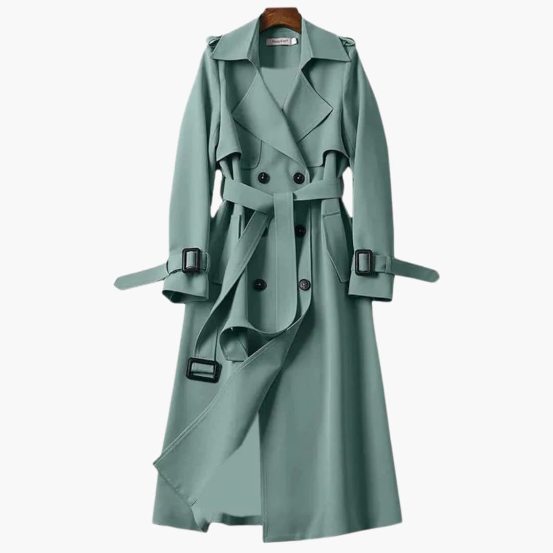 Manteau Trench Long pour Femmes
