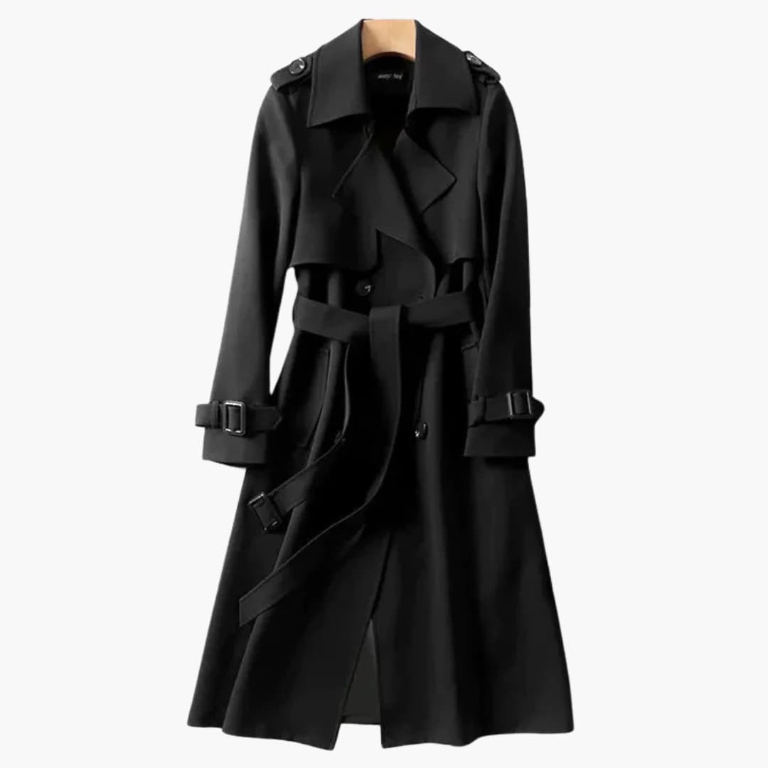 Manteau Trench Long pour Femmes