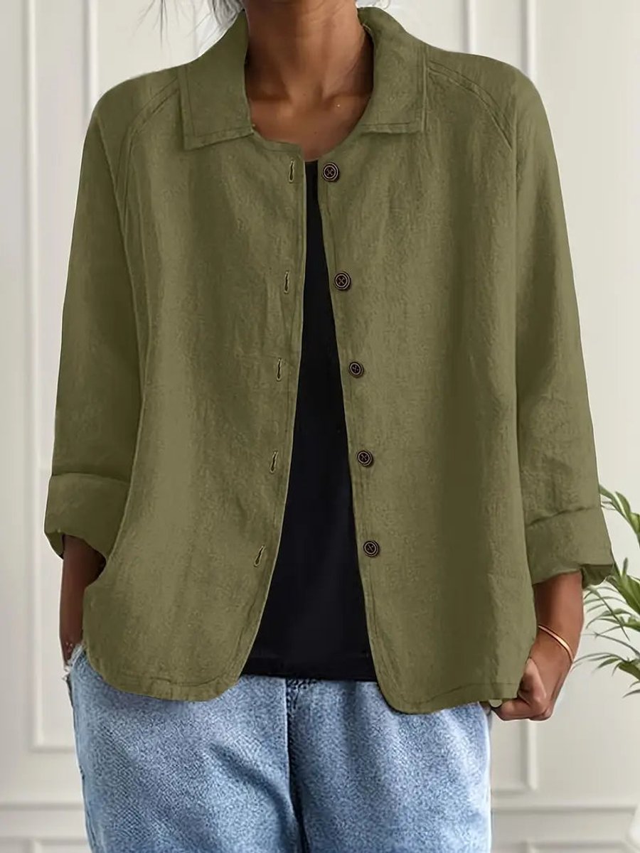 Cardigan léger pour femmes style chemise avec boutons pour l'été et le quotidien