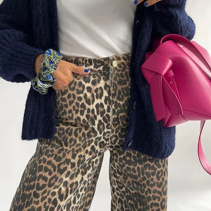 Jeans taille haute pour femmes