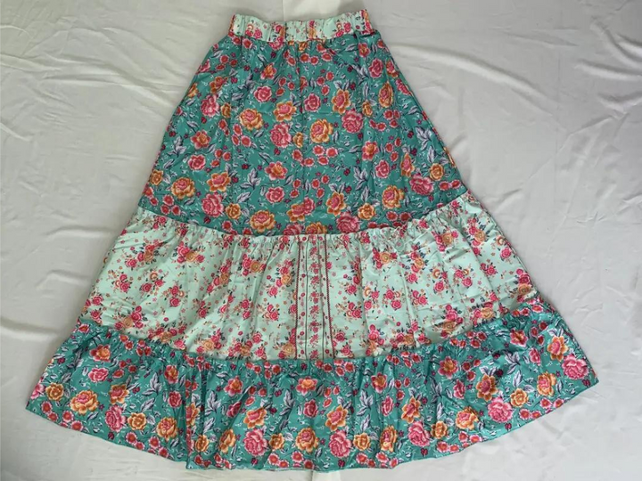 Jupe maxi imprimée élégante pour femmes